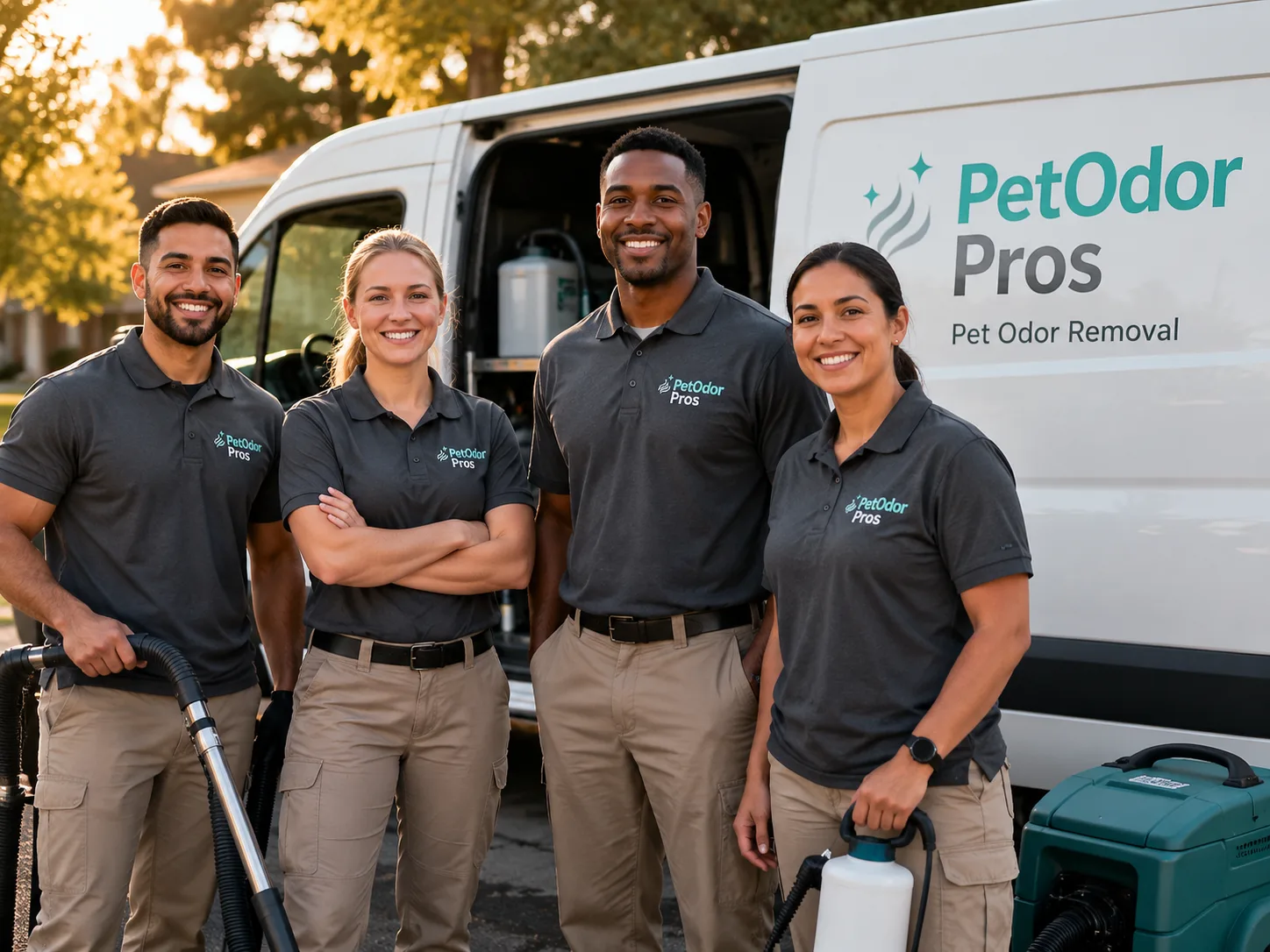 Pet Odor Removal team serving De Land, IL